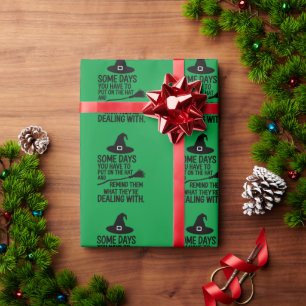 Papel De Regalo Algunos Días Tienes Que Ponerte El Sombrero Hallow