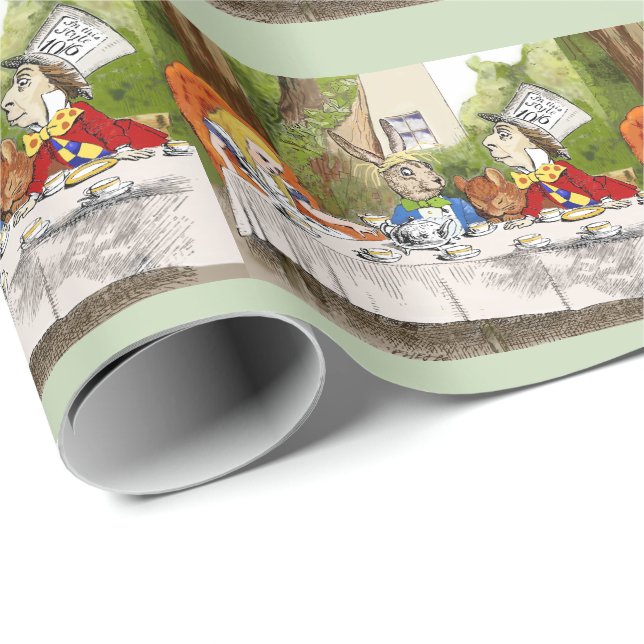 Papel De Regalo Alice's Adventures in Wonderland (Esquina del rollo)
