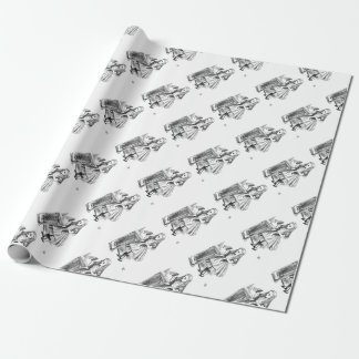 Papel De Regalo Alicia en el país de las maravillas - a través del