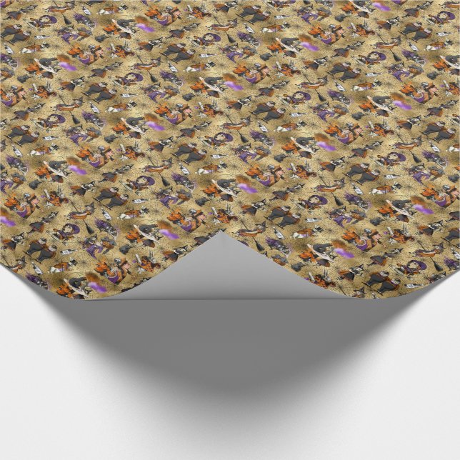 Papel De Regalo Alicia en el país de las maravillas en el tema de  (Esquina)