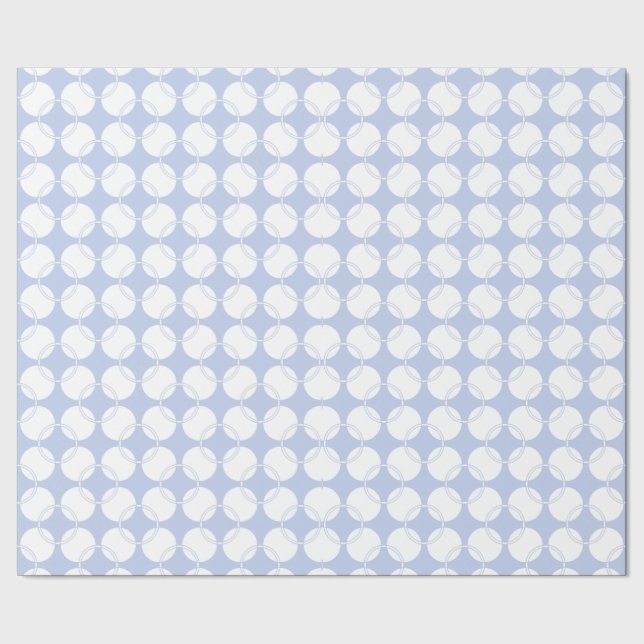 Papel De Regalo Alicia Wimbledon azul en un jardín inglés del país (Costura)