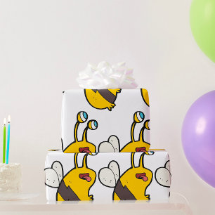 Papel De Regalo Alien Bee