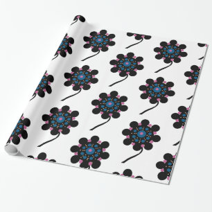 Papel De Regalo Alien Blooms