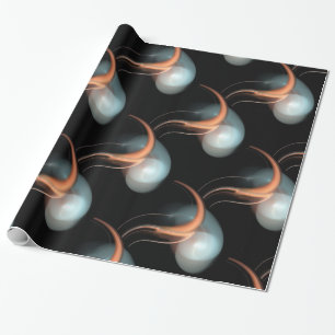 PAPEL DE REGALO ALIEN PEARLS BLANCA ROSA