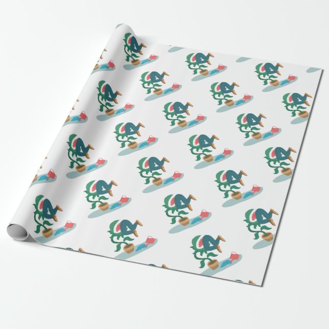 Papel De Regalo alimentarme con venus flytrampa (Desenrollado)