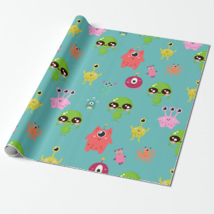 Papel De Regalo Alimentos de corte espacial