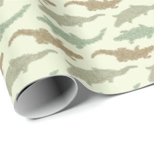 Papel De Regalo Alligadores de camo Guay - patrón sin fisuras.