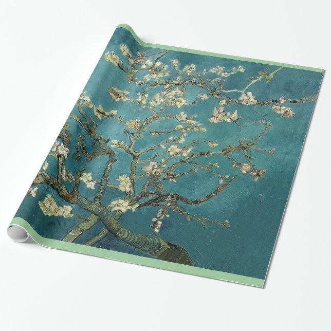 Papel De Regalo Almendro en flor, Vincent van Gogh (Desenrollado)
