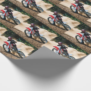Papel De Regalo almohada de lanzamiento de motocross