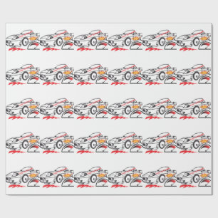 Papel De Regalo Almohada de lanzamiento Sueños Rápidos –Diseño de 