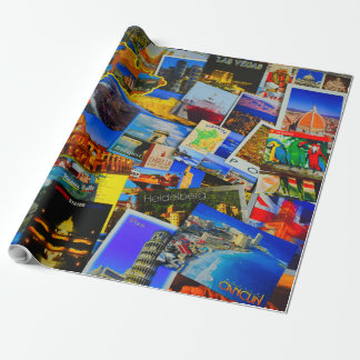 Papel De Regalo Almohadilla de ajuste de regalo para destinos turí