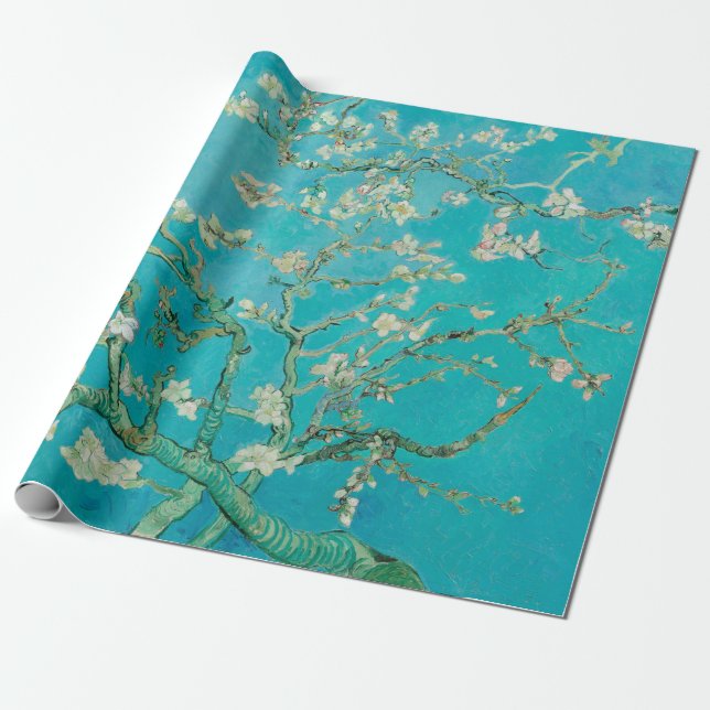 Papel De Regalo Almond Blossom Van Gogh (Desenrollado)