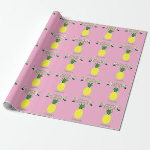 Papel De Regalo Aloha Pineapple Thunder_Cove