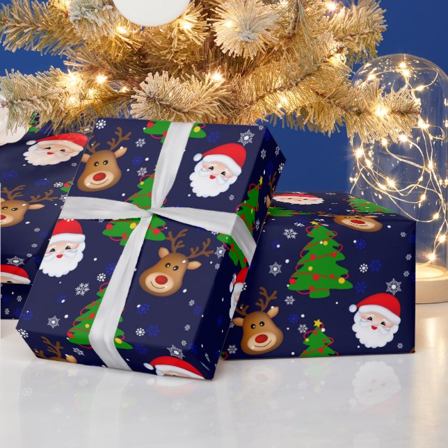 Papel De Regalo Alojamientos de invierno de los Navidades más boni (Vacaciones)