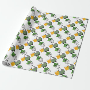 Papel De Regalo alpaca del día de los patriotas felices