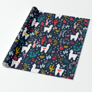 Papel De Regalo Alpaca linda