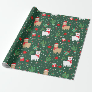 Papel De Regalo Alpaca Navidades Cuitos