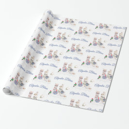 Papel De Regalo Alpaka Blues