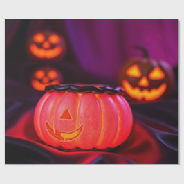 Papel De Regalo Alucinante Ratled de Halloween Brillante | Oferta 