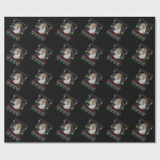 Papel De Regalo Am Staffordshire Merry Christmas Ugly Sweater