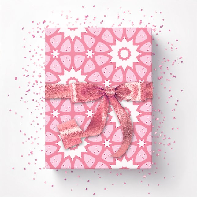 Papel De Regalo Amal Star Lattice in Pink (Subido por el creador)