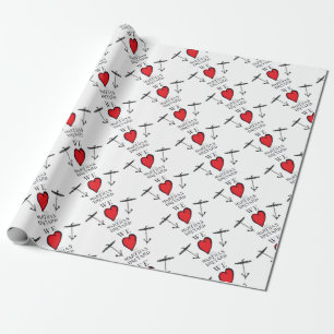 Papel De Regalo amamos el viñedo de Martha