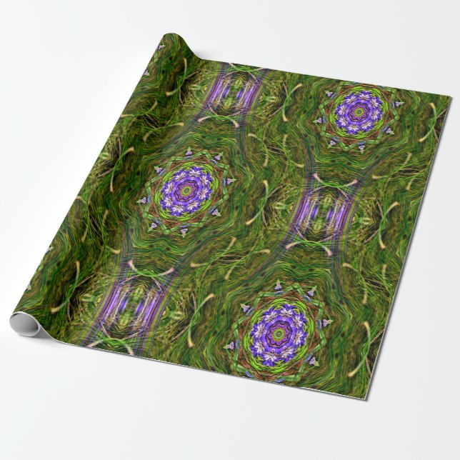 Papel De Regalo Amando Lupines...... (Desenrollado)