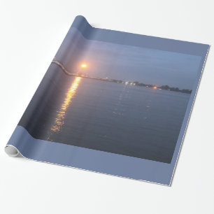 Papel de regalo Amanecer del río Mississippi