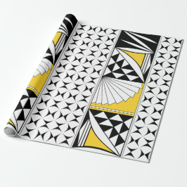 Papel De Regalo Amanecer del sudoeste en amarillo