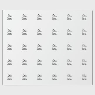 Papel De Regalo Amante de la Pizza Divertido