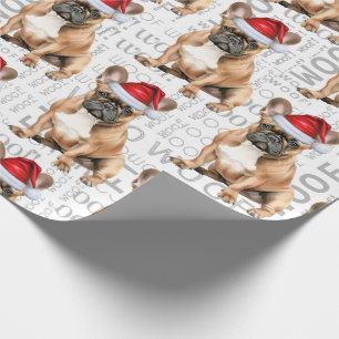 Papel De Regalo Amante de Perros Divertido Bulldog Francés con Gor
