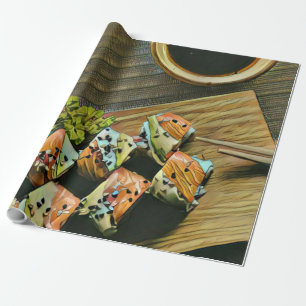 Papel De Regalo Amante japonés del sushi