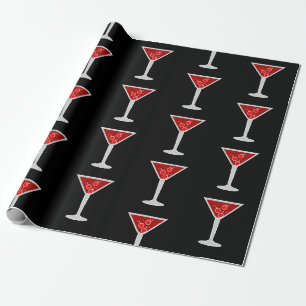 Papel De Regalo Amantes de cóctel Manhattan Bartender Alcohol Lico