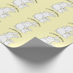Papel De Regalo Amantes de conejos