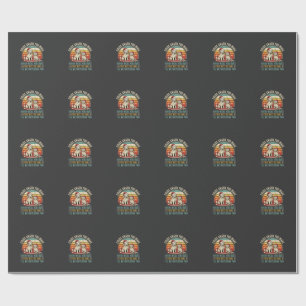 Papel De Regalo Amantes de los perros de Navidad Snack Watching
