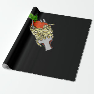 Papel De Regalo Amantes de Spaghetti Food