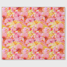 Papel de regalo Amapolas sobre Amapolas