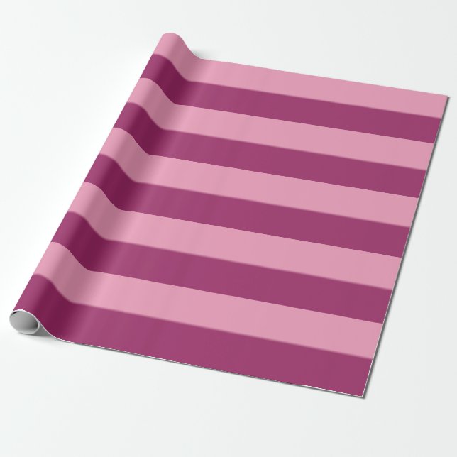 Papel De Regalo Amaranto Rosa y Amaranto Púrpura (Desenrollado)