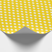 Amarillo del autobús escolar Polka Dot School