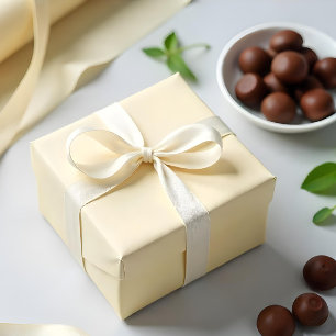 Papel De Regalo Amarillo Pastel #FAF4D4