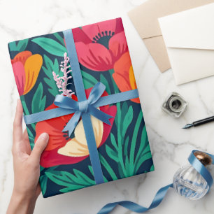 Papel De Regalo Amaripos abstractos Mariposas Envoltorio 