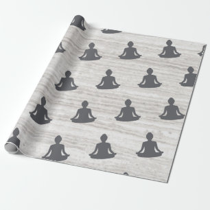 Papel De Regalo amasado de meditación