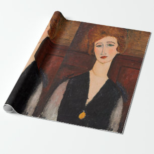 Papel De Regalo Amedeo Modigliani - Retrato de una mujer