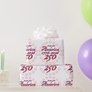 Papel De Regalo América 250