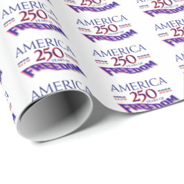 PAPEL DE REGALO AMÉRICA 250 AÑOS DE LIBERTAD
