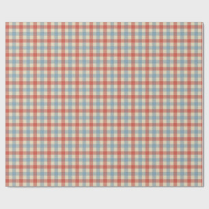 Papel De Regalo Americana Gingham