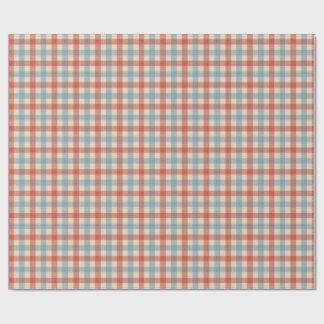 Papel De Regalo Americana Gingham