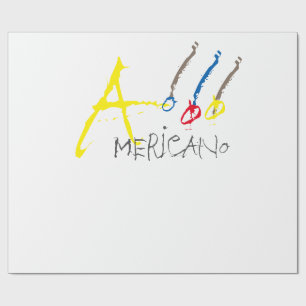 Papel De Regalo Americano
