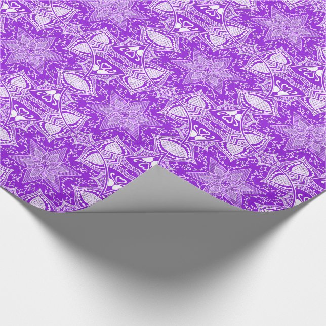 Papel De Regalo Amethyst Mandala (Esquina)