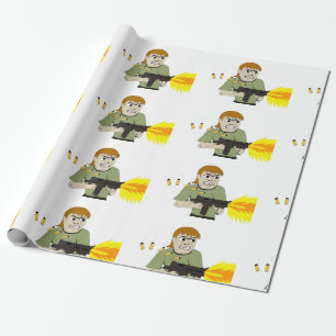 Papel De Regalo ametralladora